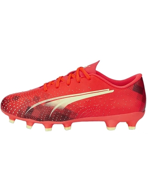 Puma ULTRA PLAY FG/AG Jnr FB Boots - Coral